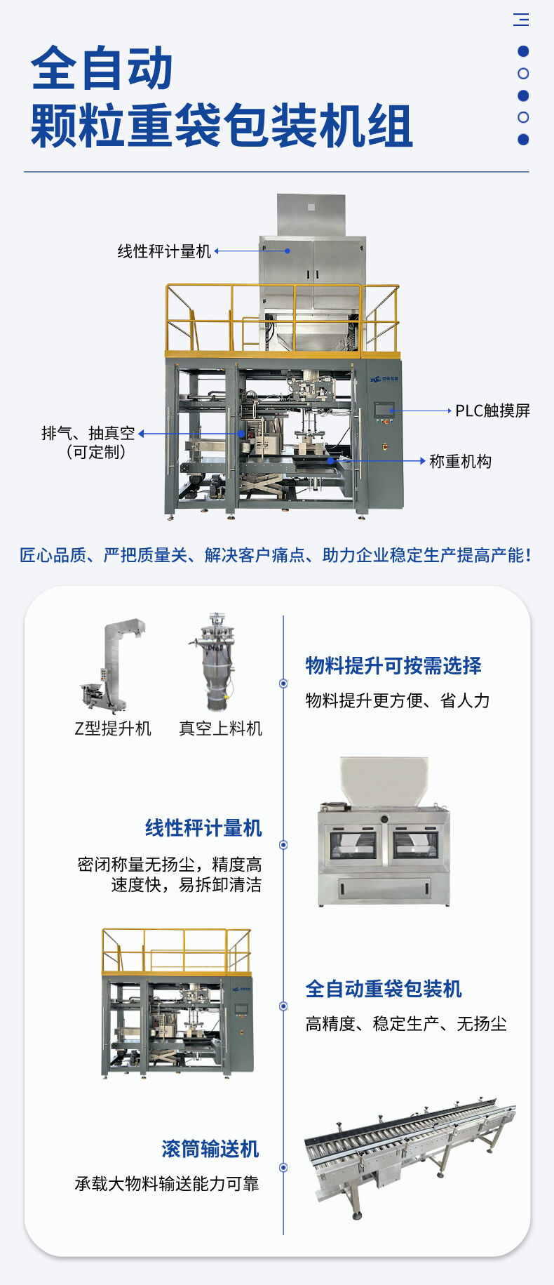 全自动颗粒重袋包装机详情 全自动颗粒重袋包装机详情